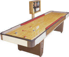 Cushion Coin Coin Operated Shuffleboard Table By Venture From BMI Gaming: 1-800-PINBALL