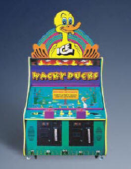 Wacky Ducks Hammer Arcade Game Ticket Redemption Game From ICE Games