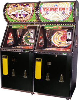 Wheel Deal 2 Player Quick Coin Roller Ticket Redemption Game From Benchmark Games