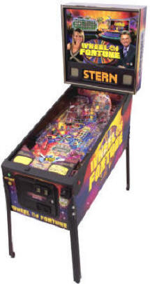 Wheel Of Fortune Pinball Machine From Stern Pinball 