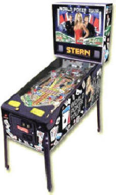 World Poker Tour Pinball Machine WPT Pinball Machine From Stern Pinball