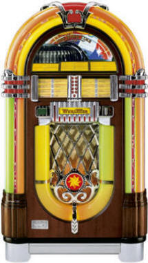 Wurlitzer Model 1015 One More Time 45 RPM Viny Record Jukebox By Wurlitzer Jukebox