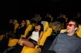 XD Motion Theater - Front View - By Trio Tech Amusements From BMI Gaming