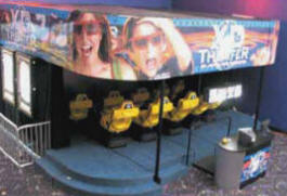 XD Motion Theater - Top View - By Trio Tech Amusements From BMI Gaming