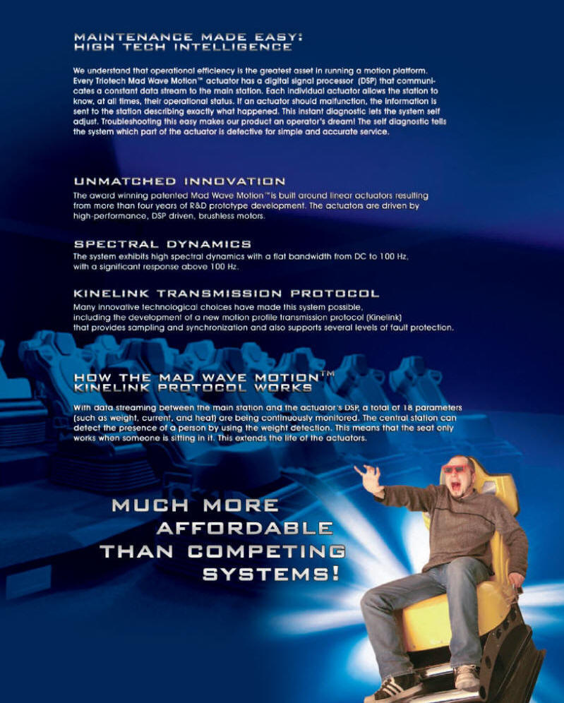 XD Theater Motion Simulator Theater Ride Brochure - Page 5