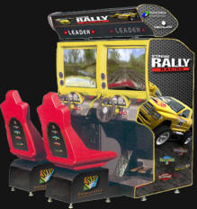 Xtreme Rally Racing Video Arcade Machine From NanoTech Technologies