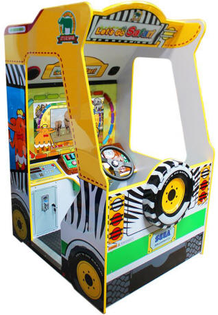 Let's Go Safari Arcade- Kids Edutainment / Kidtainment Video Arcade Game From SEGA
