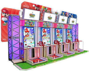 Mario and Sonic At The Rio 2016 Olympic Games - 4 Player Model Video Arcade Game From Sega