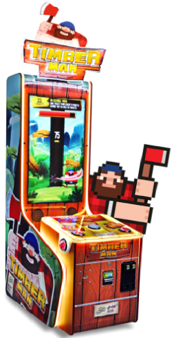 Timberman Arcade Ticket Videmption Game From Magic Play
