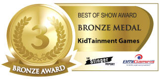 2016 BOSA AWARDS - BRONZE MEDAL - KIDTAINMENT ARCADE GAMES / CHILDRENS ENTERTAINMENT RIDES