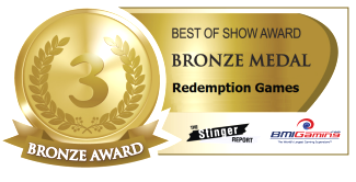2016 BOSA AWARDS - BRONZE MEDAL - REDEMPTION ARCADE GAMES
