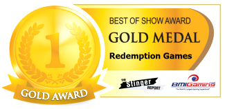 2016 BOSA AWARDS - GOLD MEDAL - REDEMPTION ARCADE GAMES