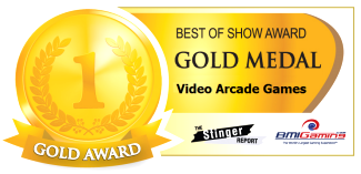 2016 BOSA AWARDS  -  GOLD MEDAL -  VIDEO ARCADE GAMES