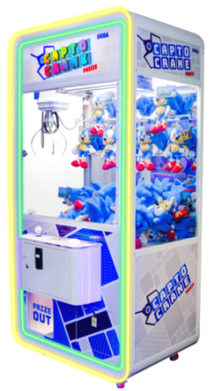 Capto Crane MIDI Prize Redemption Crane Arcade Game - Sega