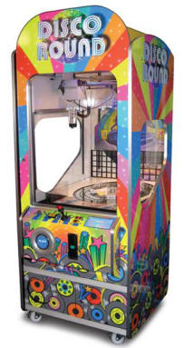 Disco Round Rotary Crane Hybrid Prize Redemption / Merchadiser From Elaut USA
