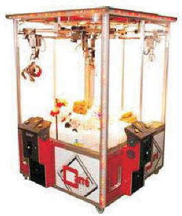 Carre Crane EX1 4 Player Crane Claw Machine From Elaut USA