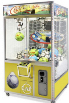 Goool Crane / Cosmic Goal Crane Redemption Game From Elaut USA