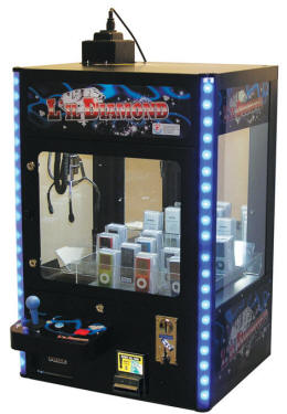 Lil Diamond Tabletop or Wall Mounted Crane Machine By Smart Industries