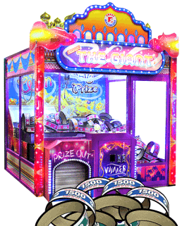 The Giant Taj Mahal Ticket Redemption Crane Machine | From Smart Industries