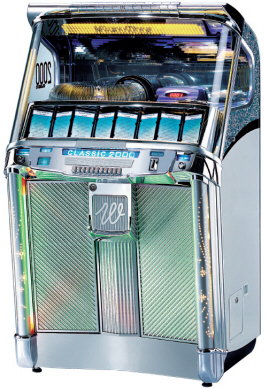 Wurlitzer Classic 2000 Coin Operated CD Jukebox 