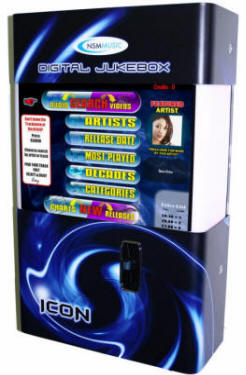 NSM Icon Internet Jukebox From NSM Music - Black / Purple