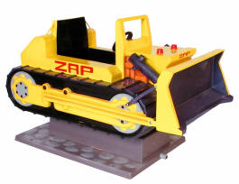 Bulldozer / Fun Dozer Kiddie Ride WKR113 From Zamperla Asia Pacific / ZAP Kiddy Ride