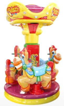 Carosel Fiesta Kiddie Carousel Ride - 33086 |  Falgas