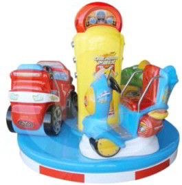 Carousel Grand Prix Mix Kiddie Ride From Falgas