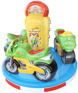 Carousel Grand Prix Motorbike Kiddie Ride From Falgas