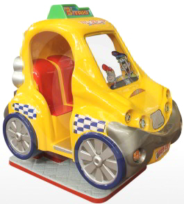 City Taxi Car Kiddie Ride Falgas