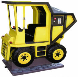 Dump Truck Kiddie Construction Truck Ride WKR115 From Zamperla Asia Pacific / ZAP Kiddy Ride