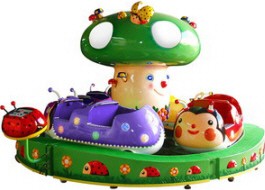 Lady Bug Paradise - Merry Go Round Kiddie Ride