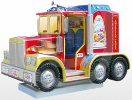 Mack Truck Semitrailer Kiddie Ride - Falgas