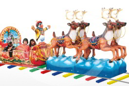 Polar Train Kiddie Amusement Ride - Falgas