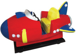 Retro Rocket Kiddie Ride