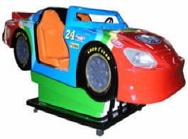 Zap Speedway Race Car Kiddie Racing Auto Ride WKR163 From Zamperla Asia Pacific / ZAP Kiddy Ride