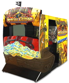 DeadStorm Pirates Special Edition SDX Video Arcade Game From Namco