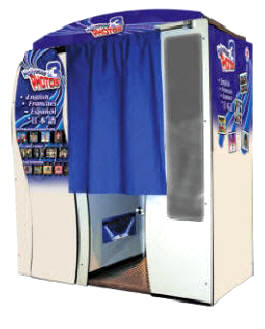3 In 1 Hollywood Photo Booth / Sit Down Color Photobooth | 3x5 Photos | By Smart Industries