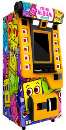 Mini Album Upright Color Digital Social Media Photobooth