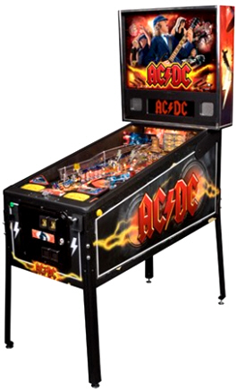 AC/DC Pro Vault Edition Pinball Machine From Stern Pinball