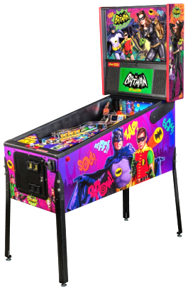 Batman 66 Catwomen Premium Edition Pinball Machine From Stern