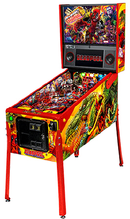 Deadpool Limited Edition Model Pinball Machine From Stern