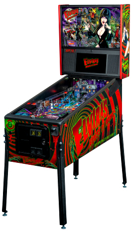 Elvira's House Of Horrors Premium Pinball Machine From Stern