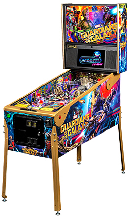 Guardians Of The Galaxy Limited Edition Pinball Machine From Stern