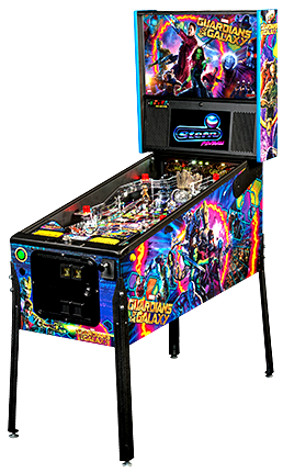 Guardians Of The Galaxy Professional Pinball Machine From Stern