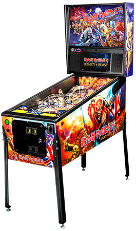 Iron Maiden Professional Pinball Machine From Stern