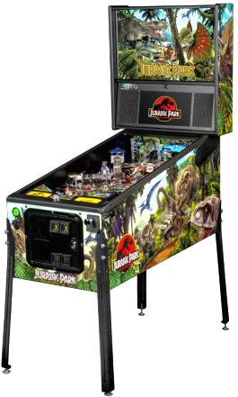 Jurassic Park Professional Pinball Machine From Stern