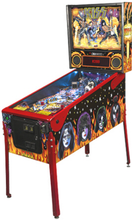 KISS Limited Edition Pinball Machine From Stern
