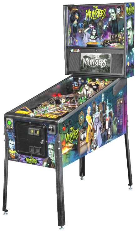 The Munsters Premium Color Edition Pinball Machine From Stern