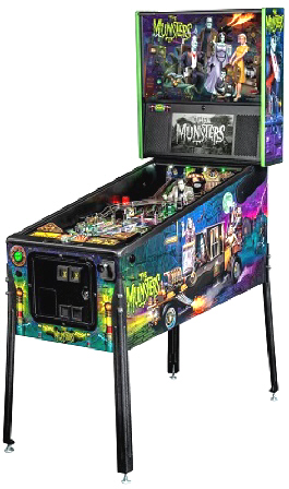 The Munsters Professional Pinball Machine From Stern